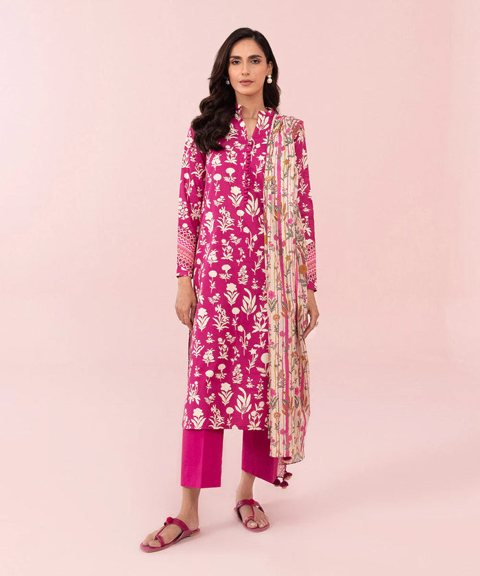 Sapphire Daily Printed Lawn