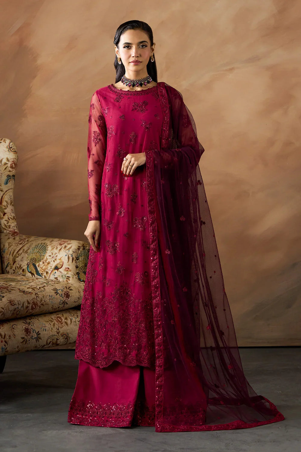 Zarif Dharkash Formals D01 ZALVIA